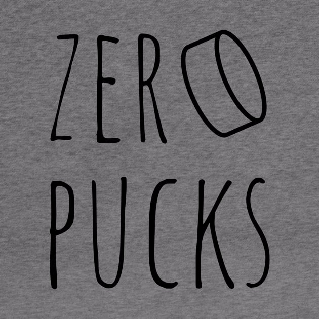 Zero Pucks Tee shirt by SunArt-shop